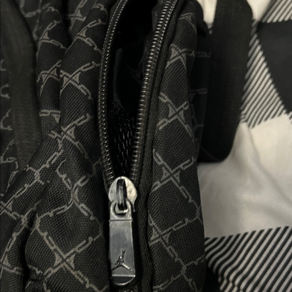 Jordan Black Patterned Backpack - Picture 3 of 6